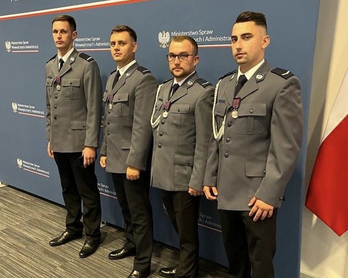 Medale imienia podkomisarza Andrzeja Struja przyznano 6 jeleniogórskim policjantom