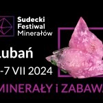 sudecki festiwal minerałów na plakacie