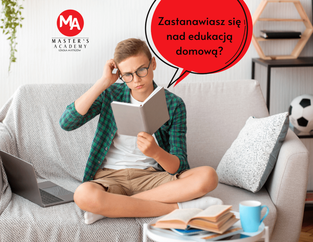 edukacja domowa co to jest - na ujęciu chłopiec w master'sc academy