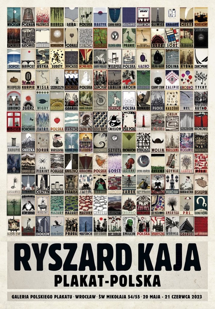 plakat z cyklu plakat-polska Ryszard Kaja