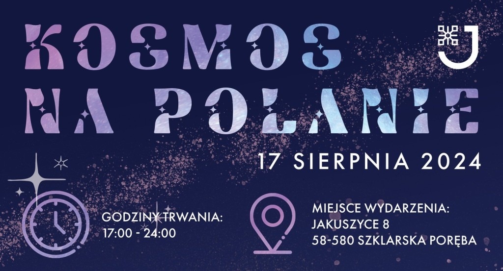 kosmos na polanie - plakat