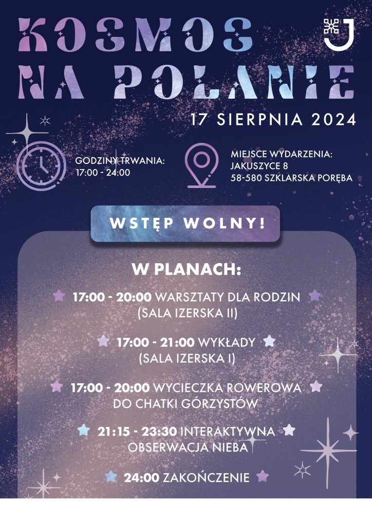 kosmos na polanie plan