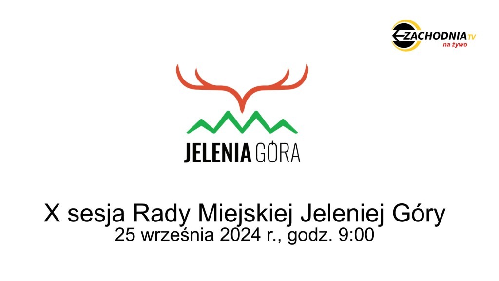 Sesja X Rady Miejskiej Jeleniej Góry - 25 września