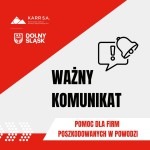 komunikat powodziowy dla firm -KARR