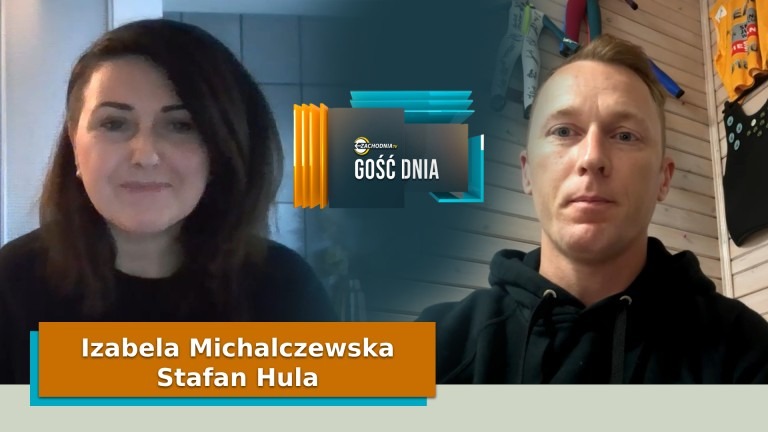 miniatura programu Gość Dnia Telewizji Zachodniej, którego gośćmi są Stefan Hula i Izabela Michalczewska