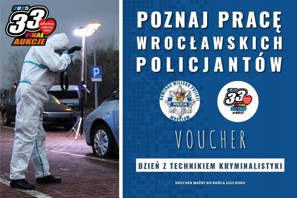 Dzień z technikiem kryminalistyki - Wrocław