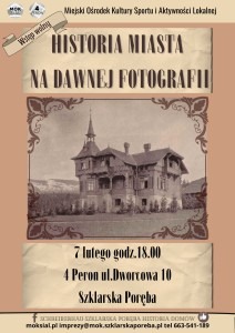 historia miasta na dawnej fotografii