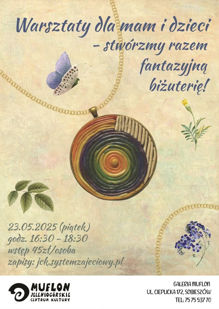 warsztaty dla mam i dzieci - stwórzmy razem fantazyjną biżuterię