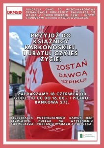 akcja rejestracyjna potencjalnych dawców szpiku