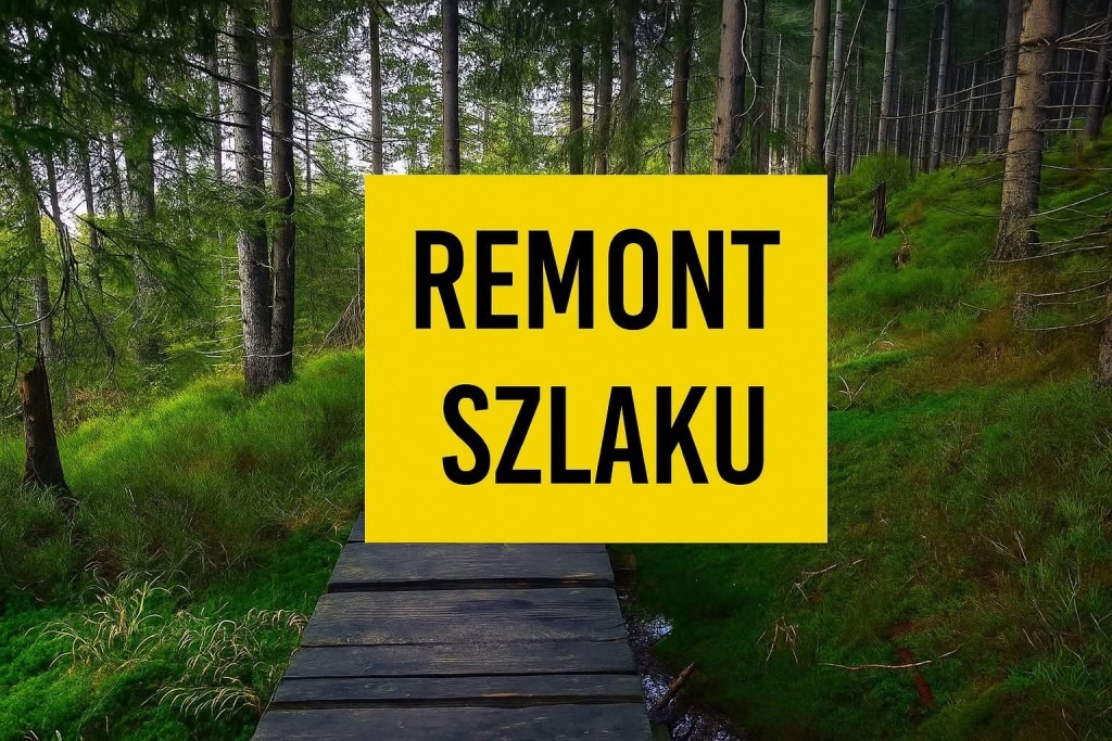 Remont zielonego szlaku nad reglami