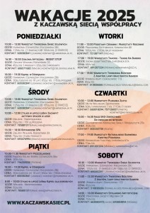 wakacje 2025 z kaczawską siecią współpracy
