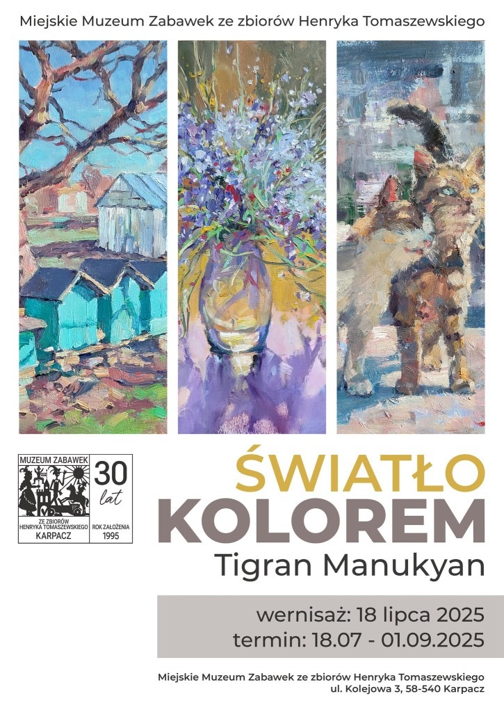 wernisaż wystawy światło kolorem