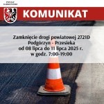 zamknięcie drogi powiatowej