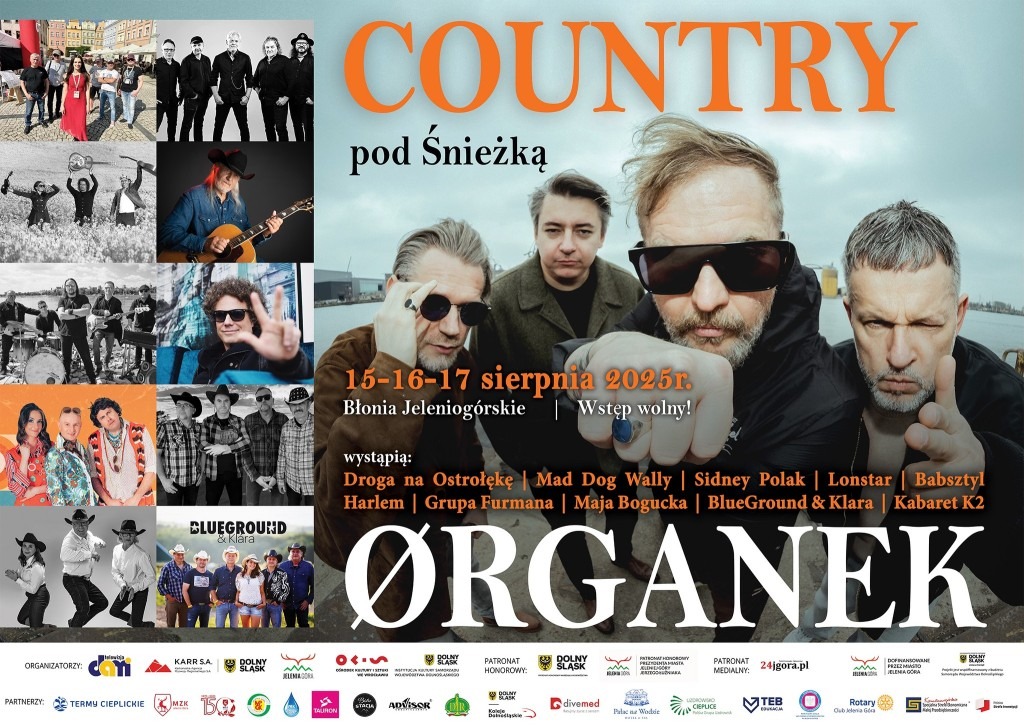 country pod śnieżką