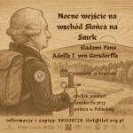 Zaproszenie na wędrówkę Śladami Adolfa T. Gersdorfa na izerski Smrk by podziwiać wschód Słońca