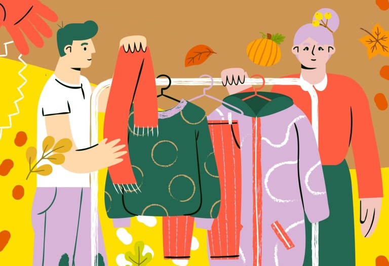 SWAP, wymiana, JCK MUFLON, jesienne odświeżanie szafy