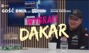 Adam Grodzki, Rajd DAKAR, zwycięzca DAKARU, DAF, ciężarówka, Polacy na podium, Polacy pierwsi