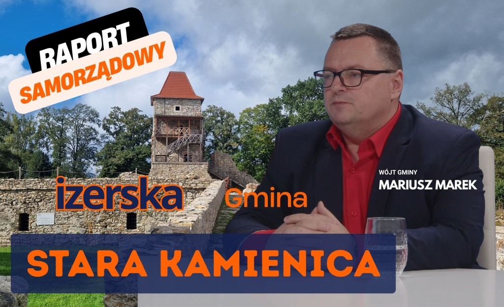 Gmina Stara Kamienica i Wójt Mariusz Marek w programie RAPORT SAMORZĄDOWY