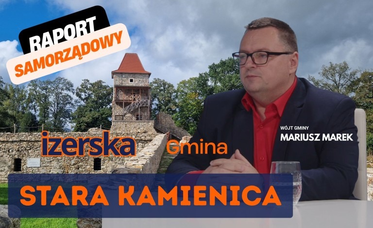 Gmina Stara Kamienica i Wójt Mariusz Marek w programie RAPORT SAMORZĄDOWY