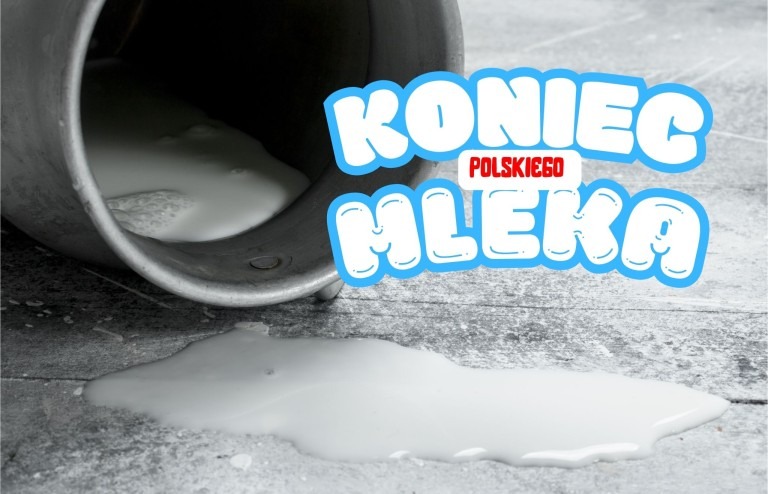 Mleko od polskich wytwórców znika ze stołów, a polskie mleczarnie bankrutują