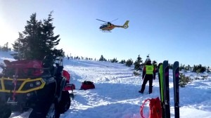 Akcja GOPR w Karkonoszach