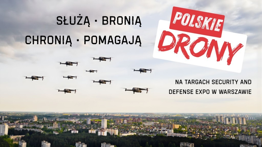 Polskie drony: bronią, chronią, pomagają