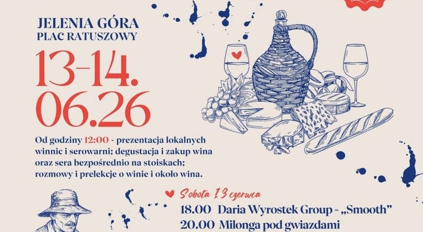 O Winie w Kotlinie – V Festiwal Wina Polskiego już w czerwcu w Jeleniej Górze