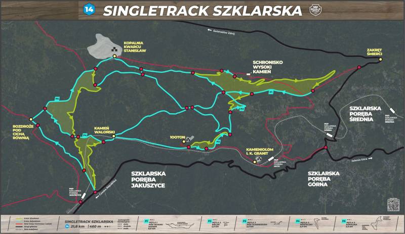 Nowy układ Tras na Singletrack Szklarska