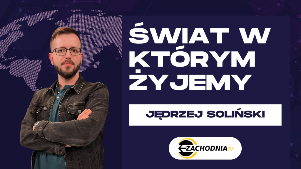 Zdjęcie przedstawia Jędrzeja Solińskie w programie Świat W Którym Żyjemy pt. Serbołużyczanie
