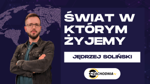 Zdjęcie przedstawia Jędrzeja Solińskie w programie Świat W Którym Żyjemy pt. Serbołużyczanie