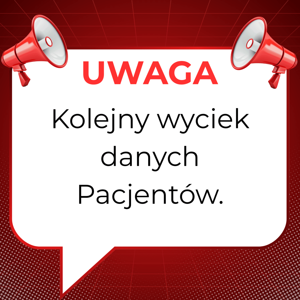 Kolejny wyciek danych pacjentów